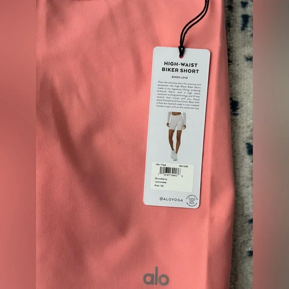 NWT ALO High-Waist Biker Shorts - Picture 2 of 4